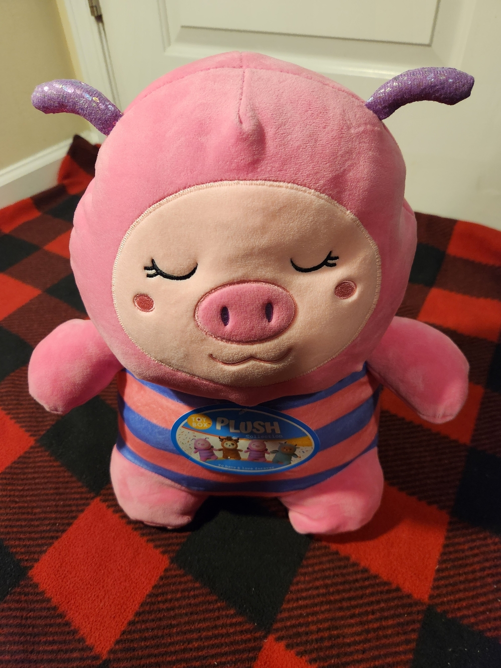 Pink Pig Butterfly Plush Collection NWT